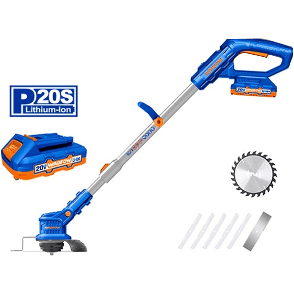 Wadfow WGTP511 Li-Ion Grass Trimmer 20V - KHM Megatools Corp. Wadfow WGTP511 Li-Ion Grass Trimmer 20V - KHM Megatools Corp.